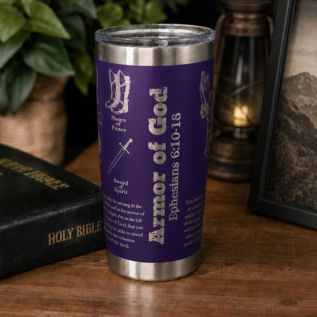 Armor of God 20 Oz. Tumbler