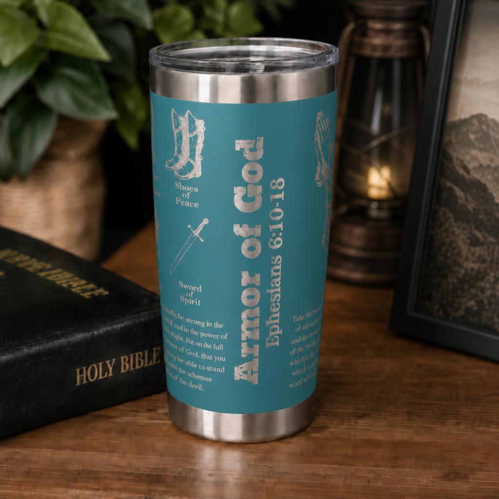 Armor of God 20 Oz. Tumbler