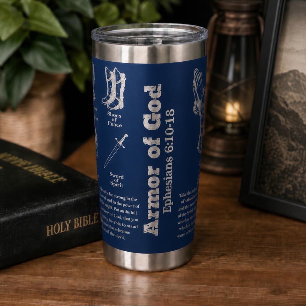Armor of God 20 Oz. Tumbler