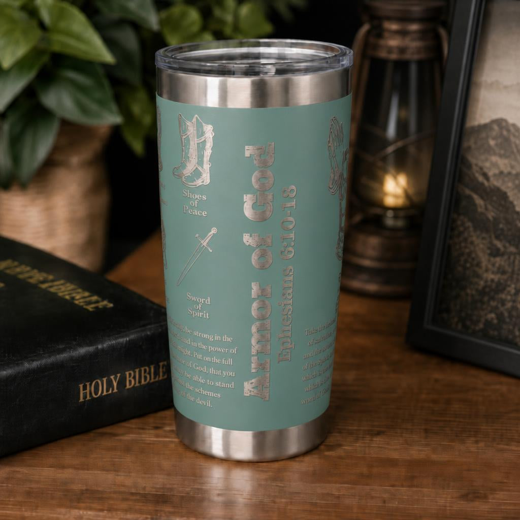 Armor of God 20 Oz. Tumbler