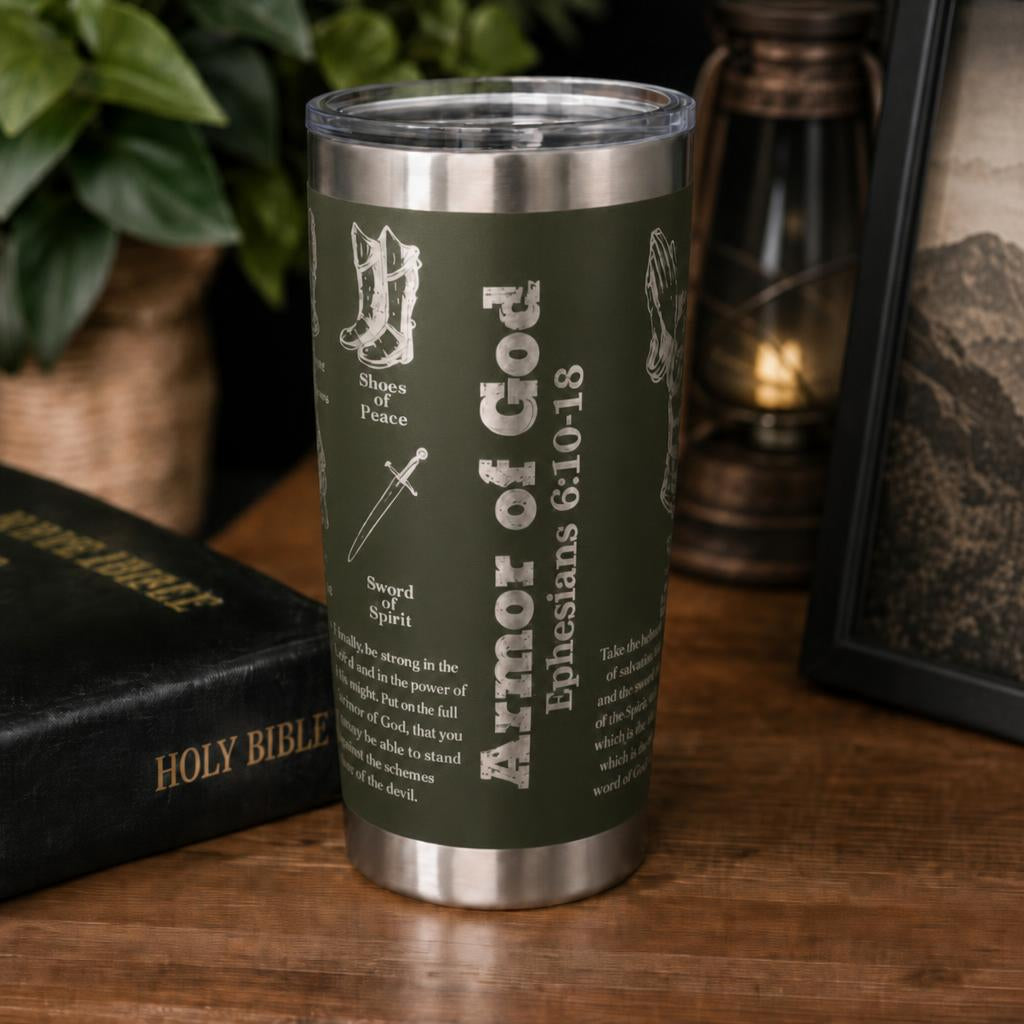 Armor of God 20 Oz. Tumbler