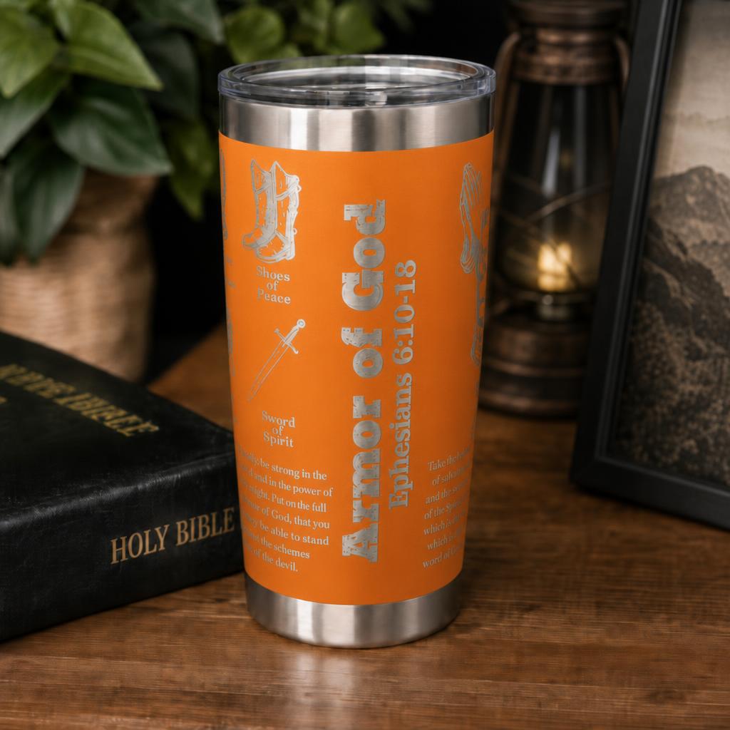 Armor of God 20 Oz. Tumbler