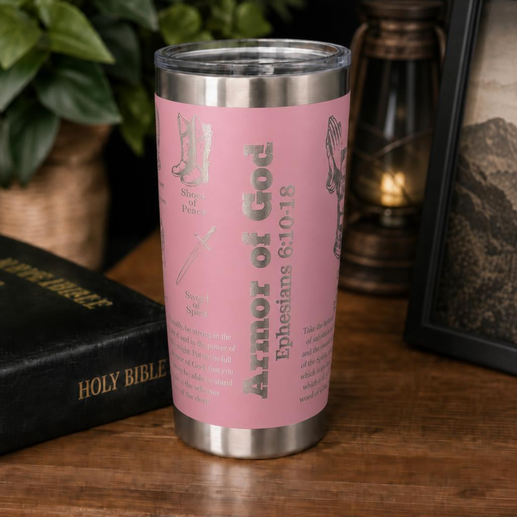 Armor of God 20 Oz. Tumbler