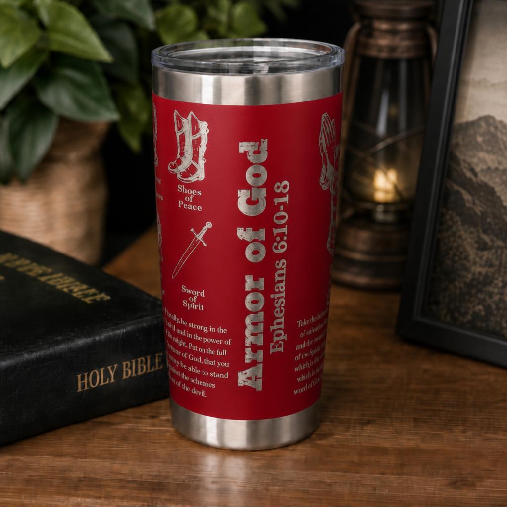 Armor of God 20 Oz. Tumbler