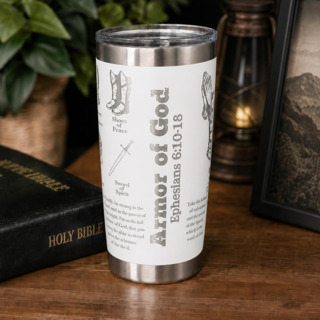 Armor of God 20 Oz. Tumbler