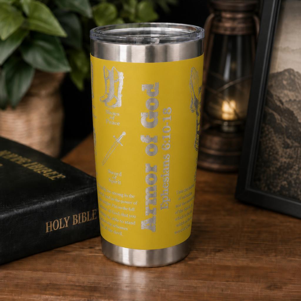 Armor of God 20 Oz. Tumbler