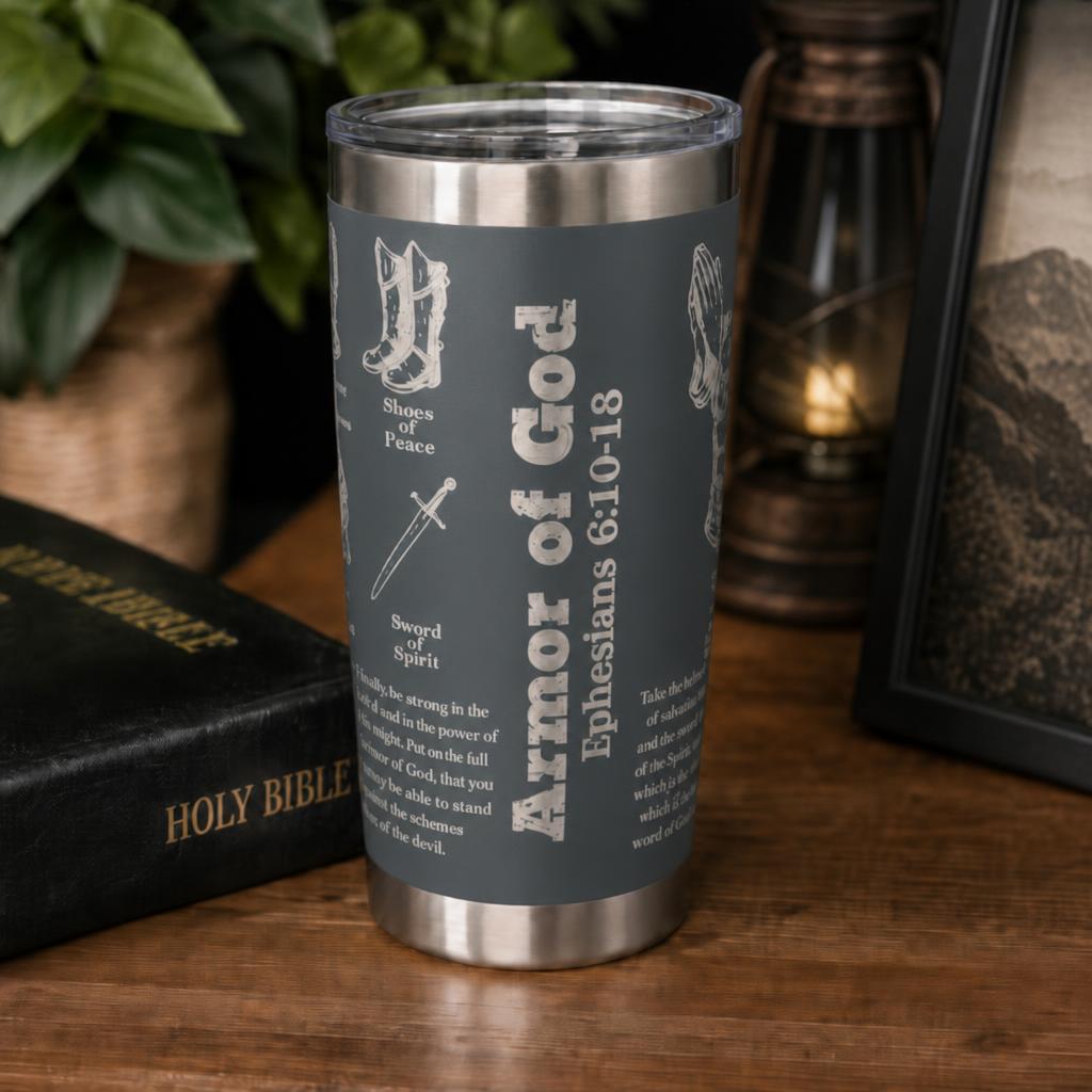 Armor of God 20 Oz. Tumbler