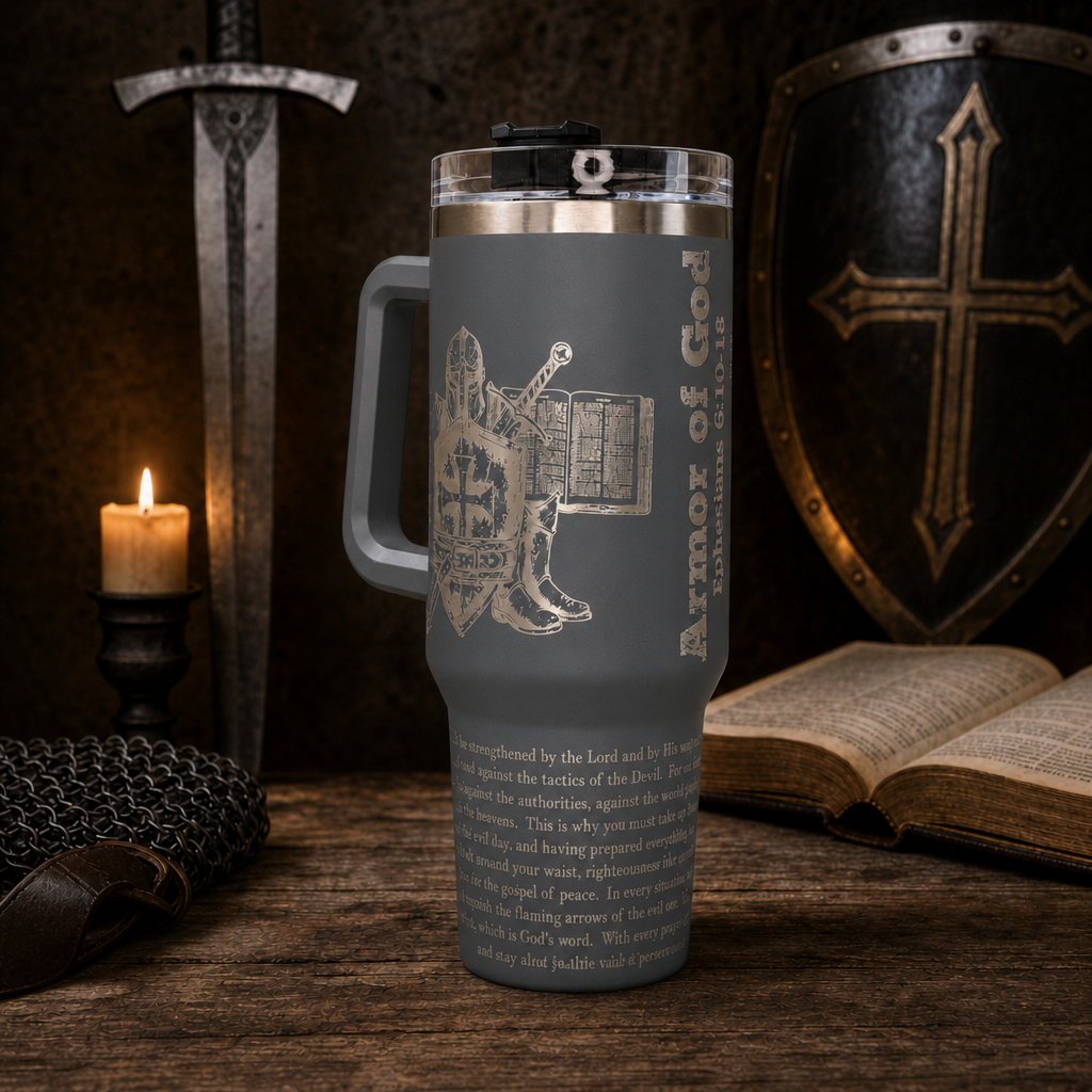 Armor of God 40 oz Tumbler