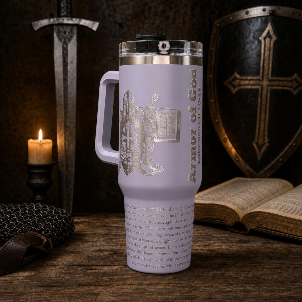 Armor of God 40 oz Tumbler