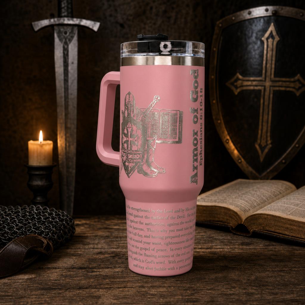 Armor of God 40 oz Tumbler