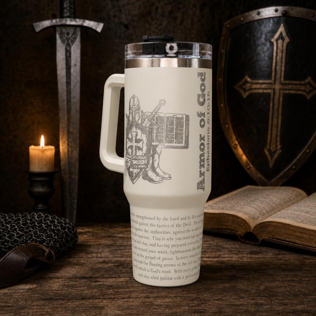 Armor of God 40 oz Tumbler