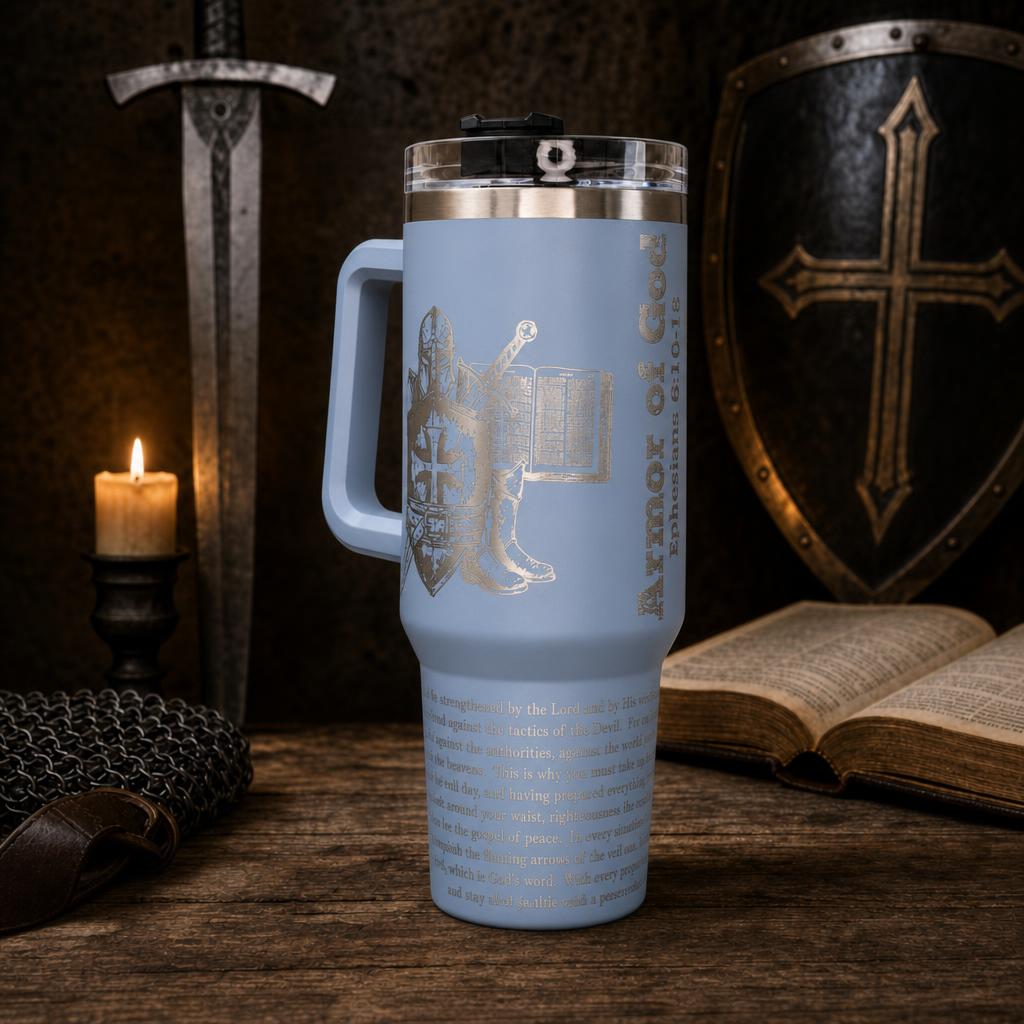 Armor of God 40 oz Tumbler