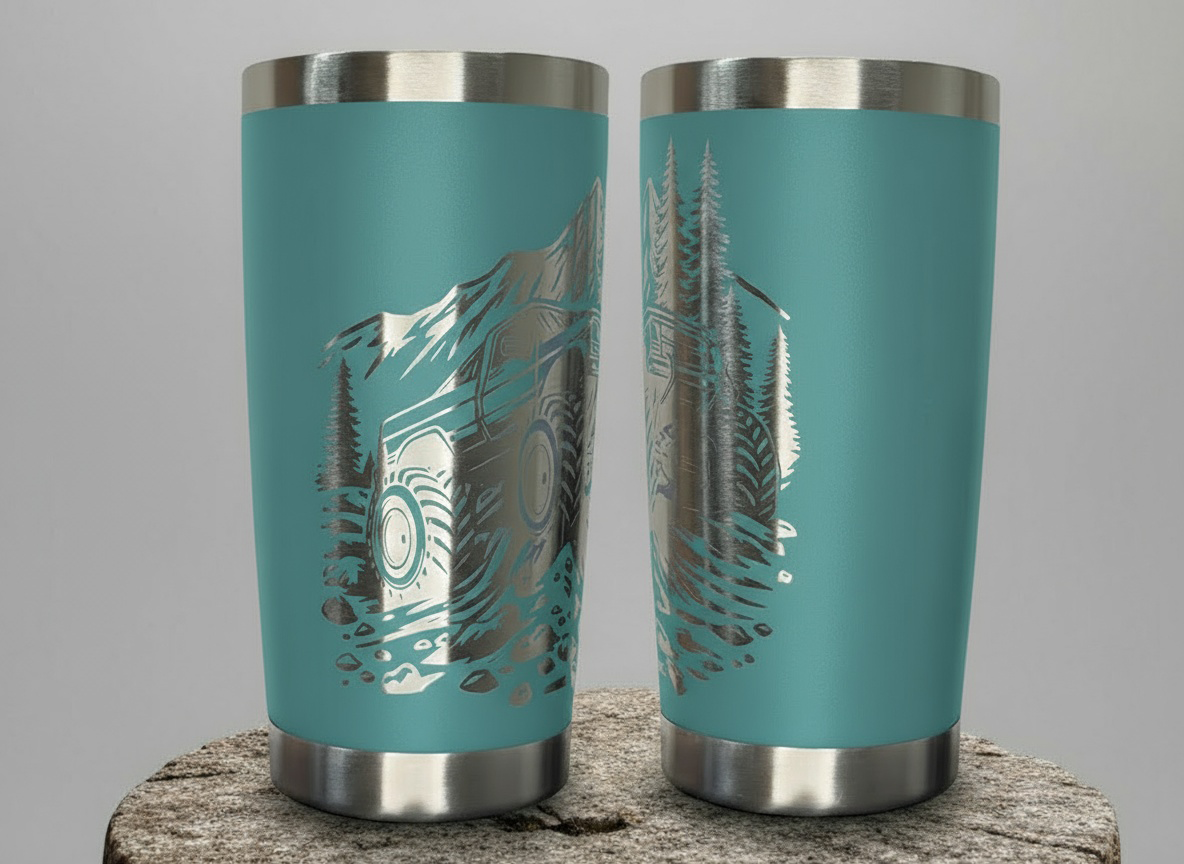 Off-Roading Truck 20 Oz. Tumbler