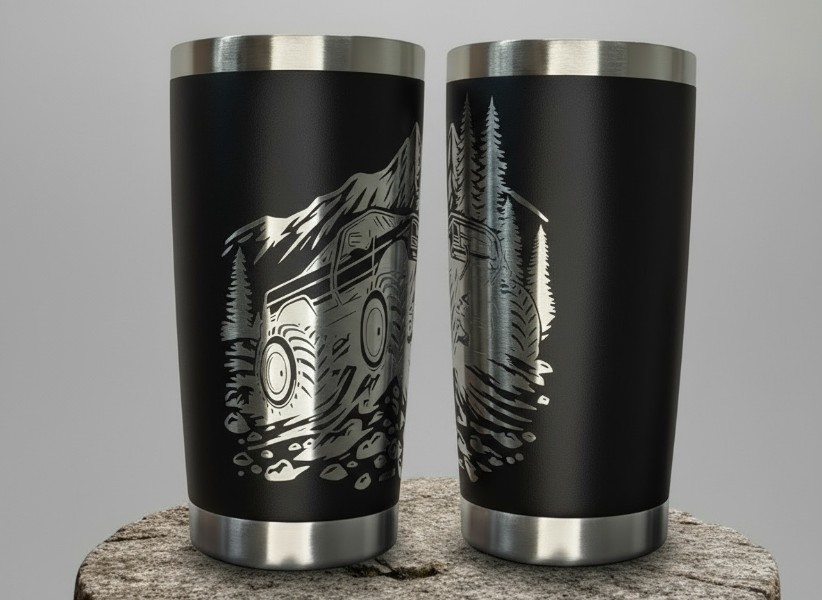 Off-Roading Truck 20 Oz. Tumbler