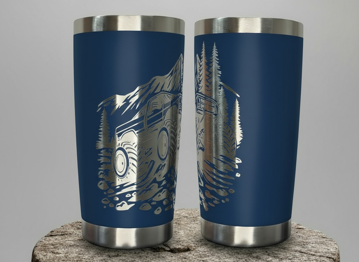 Off-Roading Truck 20 Oz. Tumbler