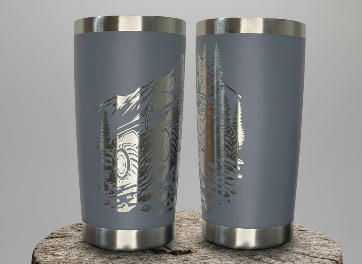 Off-Roading Truck 20 Oz. Tumbler