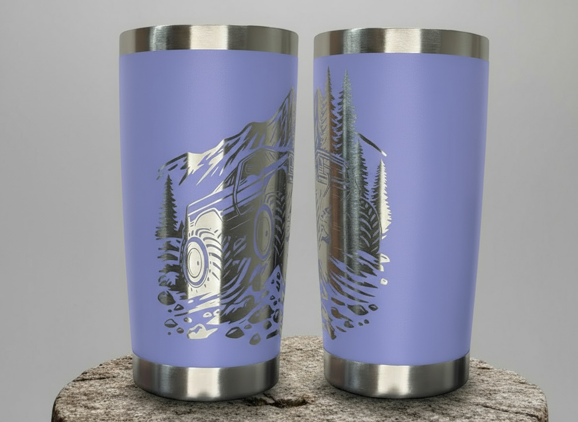 Off-Roading Truck 20 Oz. Tumbler