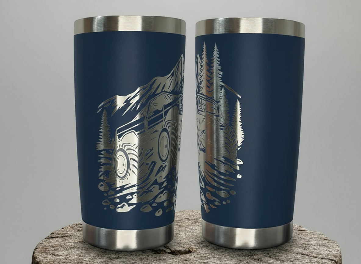 Off-Roading Truck 20 Oz. Tumbler