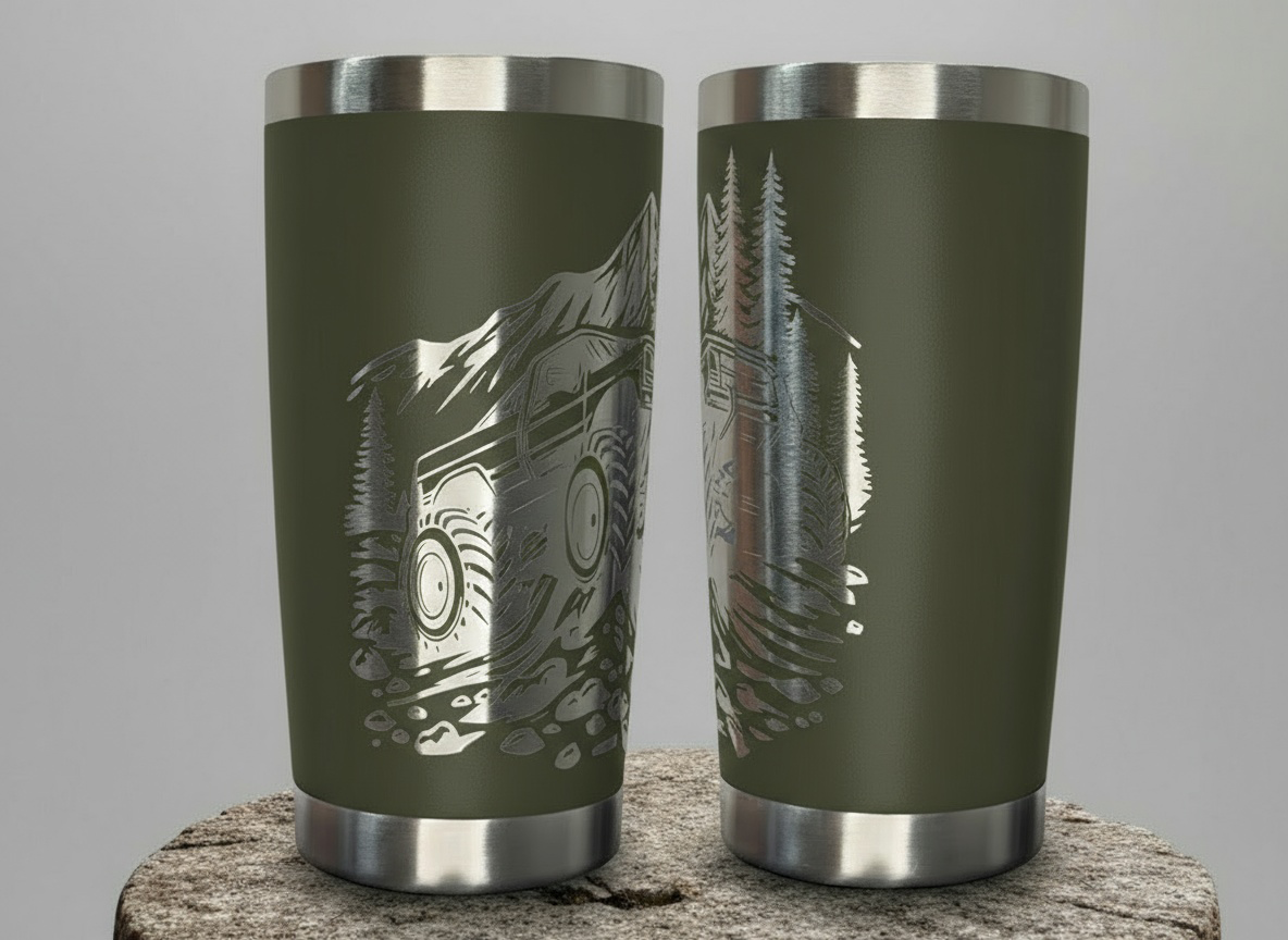 Off-Roading Truck 20 Oz. Tumbler