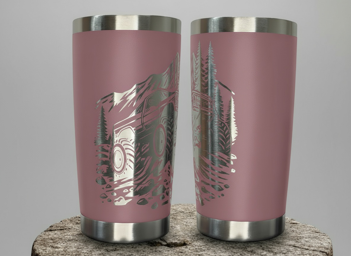 Off-Roading Truck 20 Oz. Tumbler