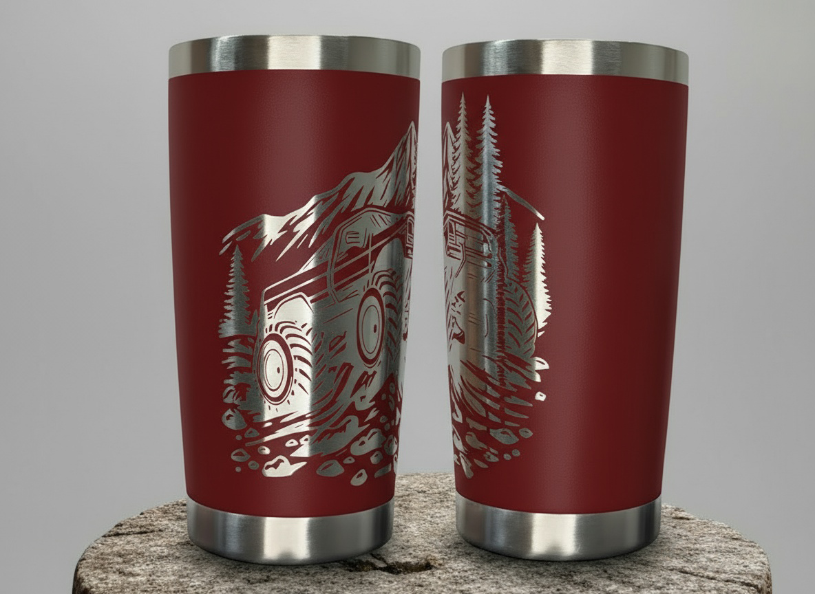 Off-Roading Truck 20 Oz. Tumbler