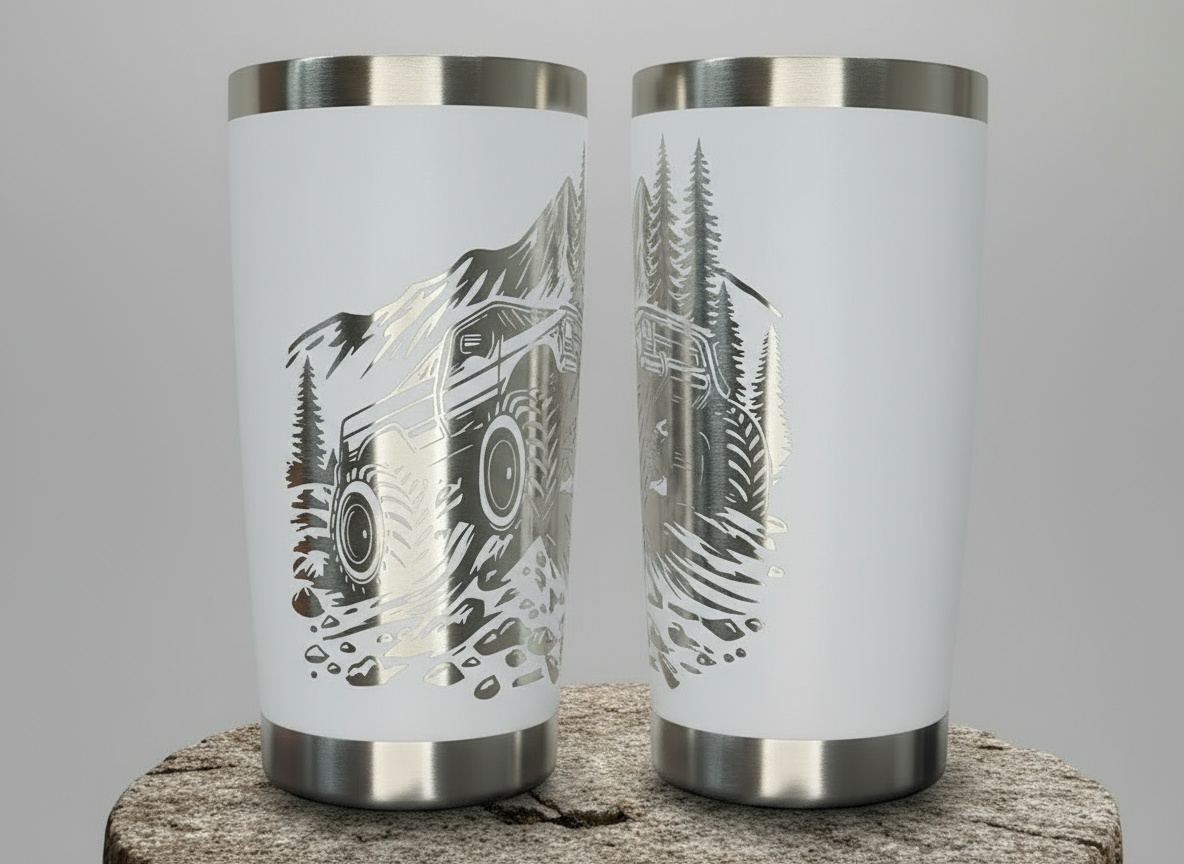 Off-Roading Truck 20 Oz. Tumbler