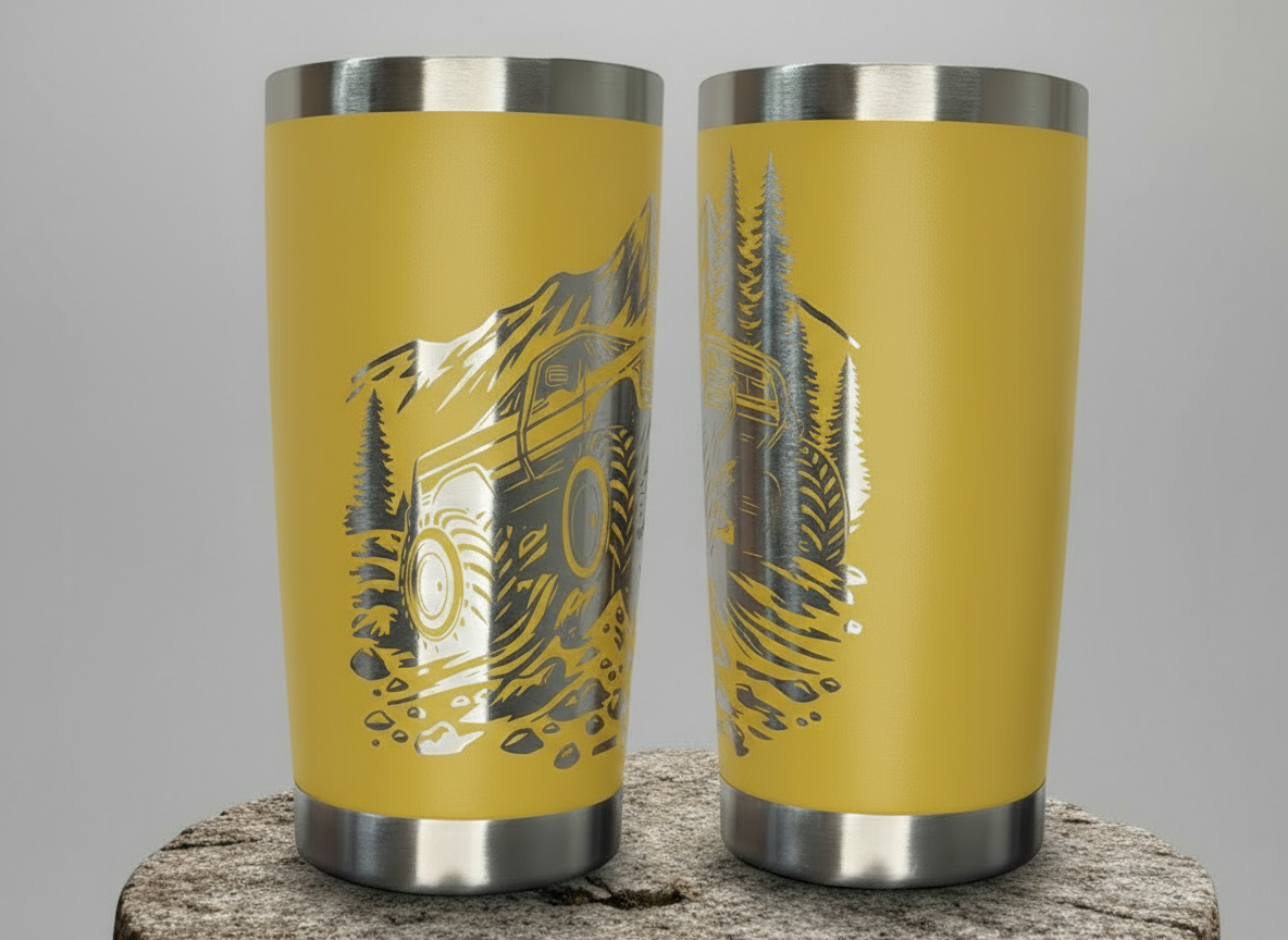 Off-Roading Truck 20 Oz. Tumbler