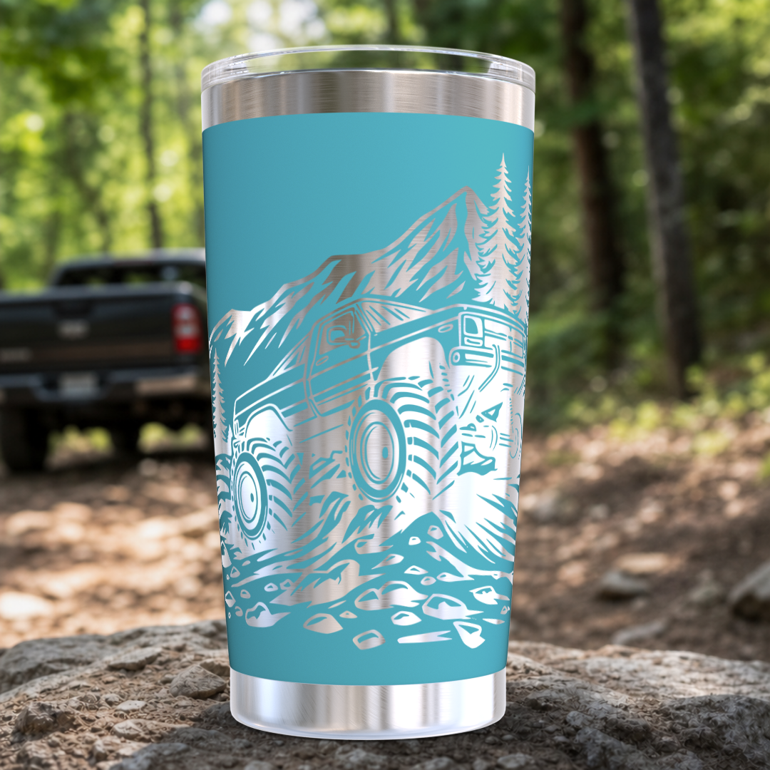 Off-Roading Truck 20 Oz. Tumbler