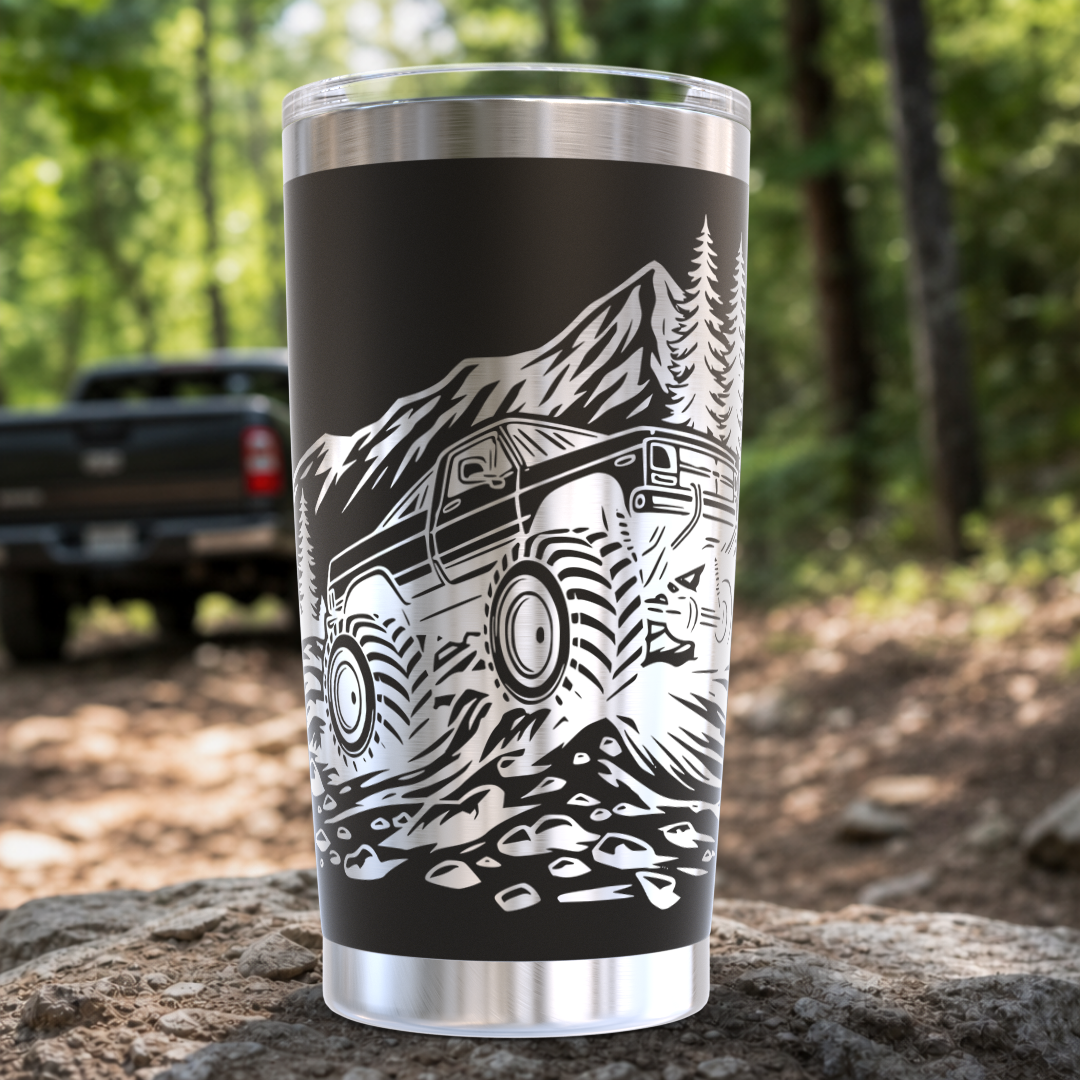 Off-Roading Truck 20 Oz. Tumbler