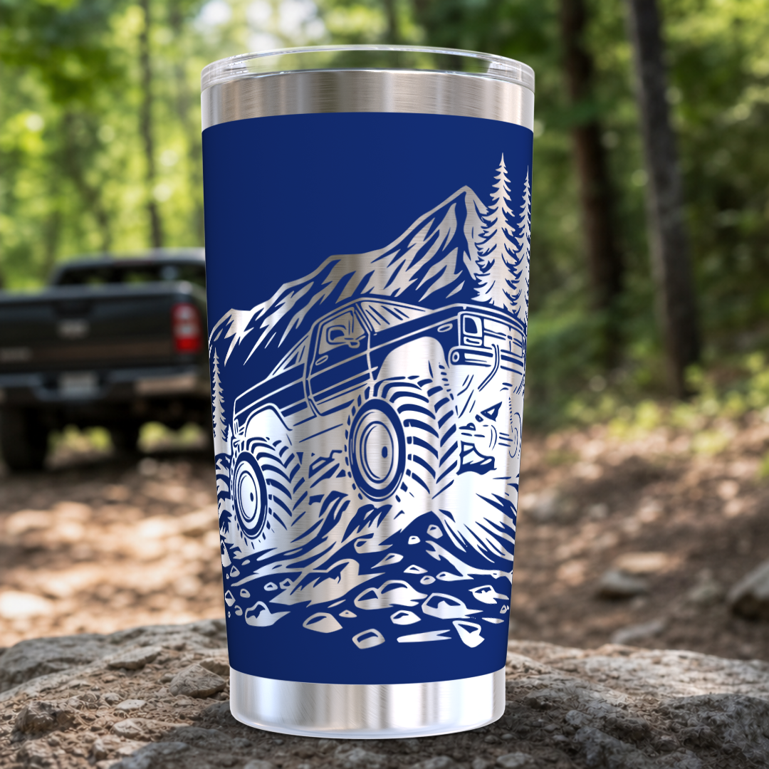 Off-Roading Truck 20 Oz. Tumbler