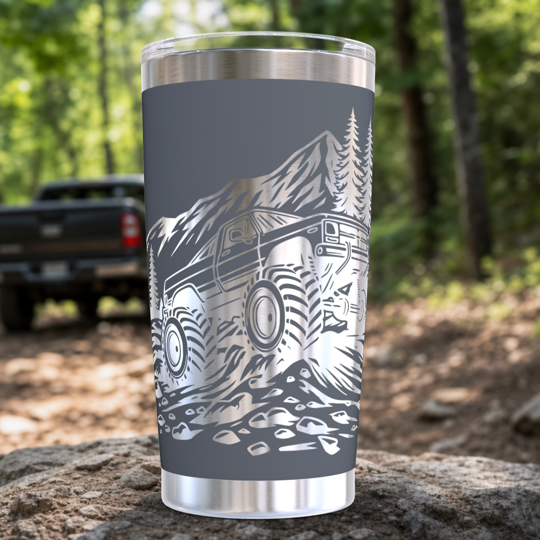 Off-Roading Truck 20 Oz. Tumbler
