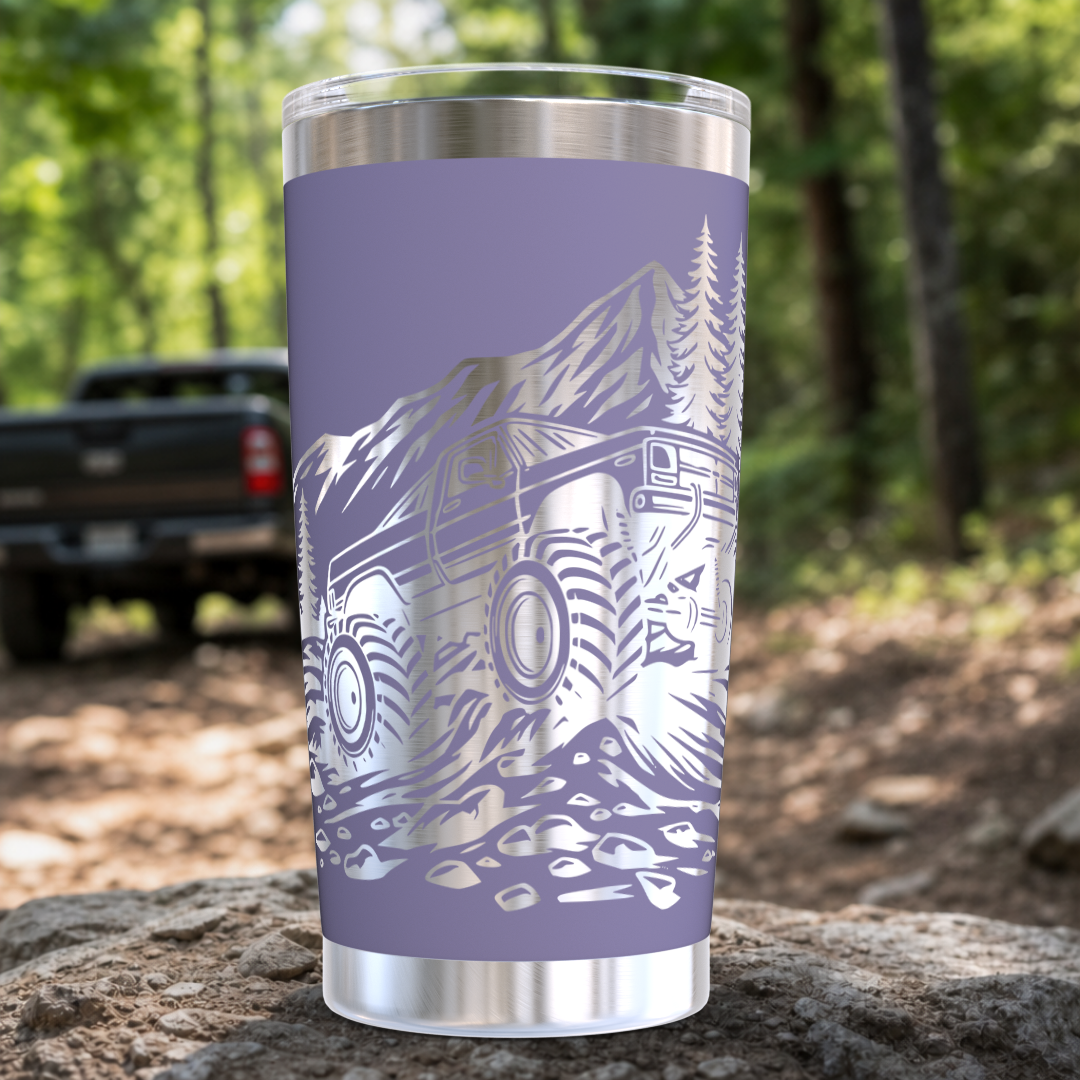 Off-Roading Truck 20 Oz. Tumbler