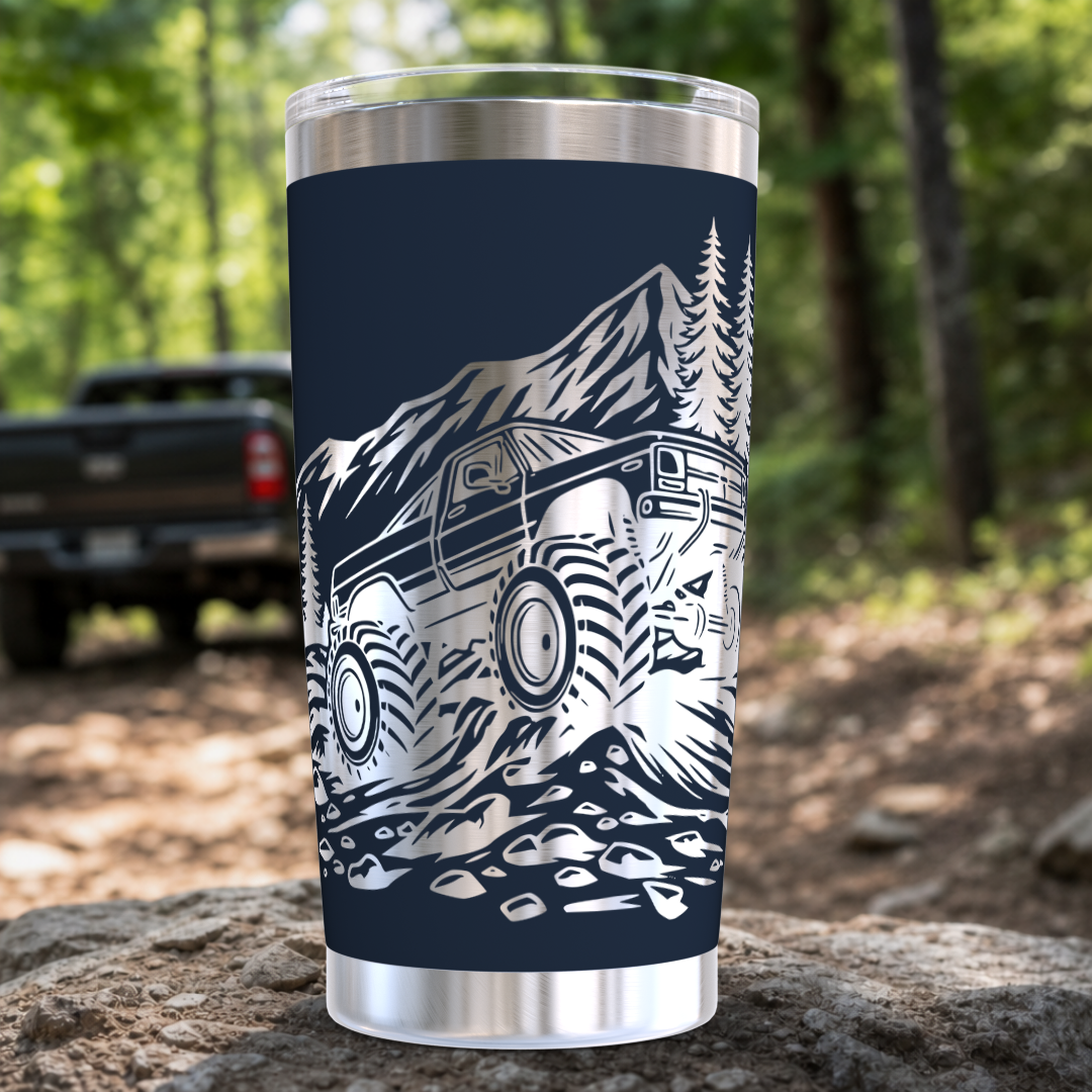 Off-Roading Truck 20 Oz. Tumbler