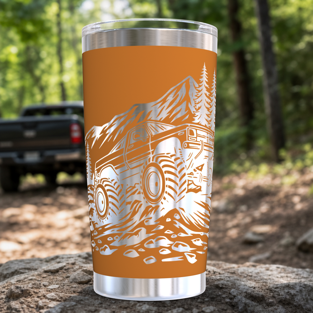 Off-Roading Truck 20 Oz. Tumbler