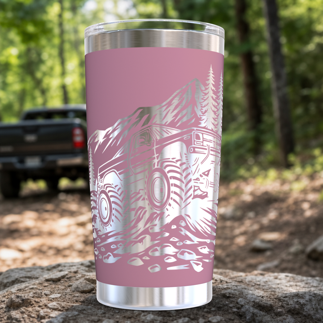 Off-Roading Truck 20 Oz. Tumbler