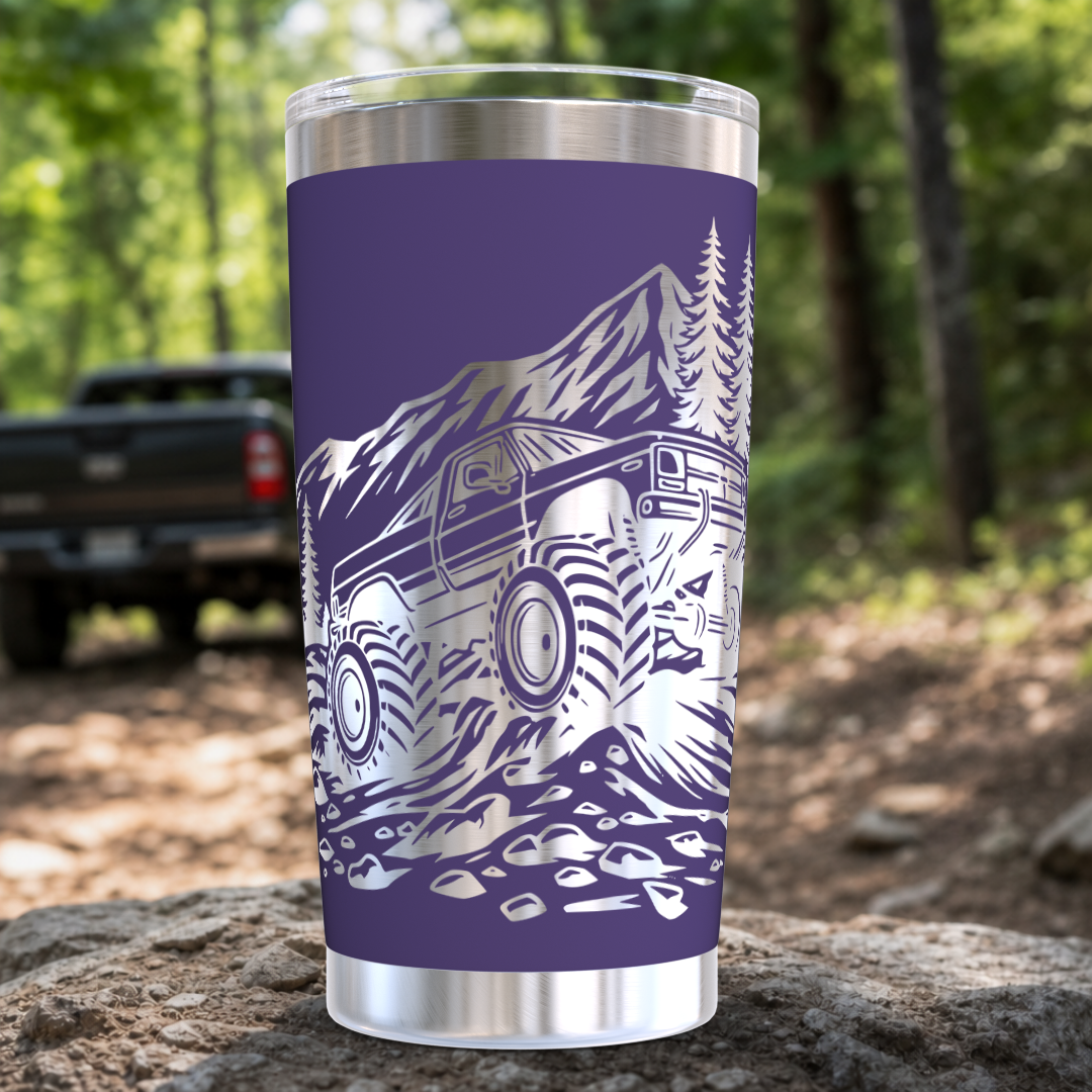 Off-Roading Truck 20 Oz. Tumbler