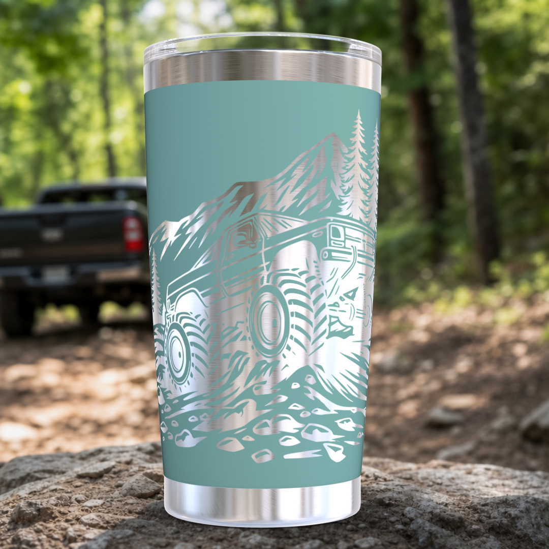 Off-Roading Truck 20 Oz. Tumbler