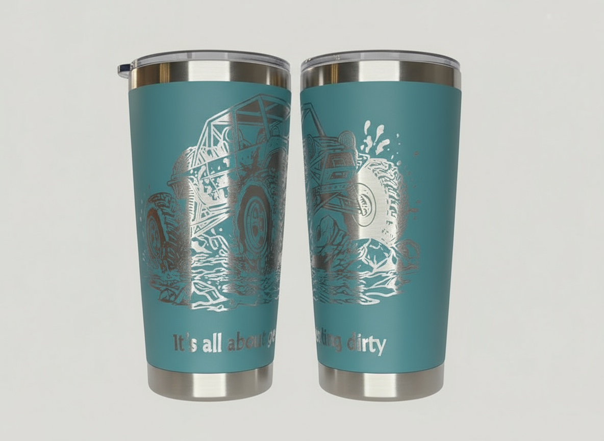 Buggy in Mud 20 Oz. Tumbler