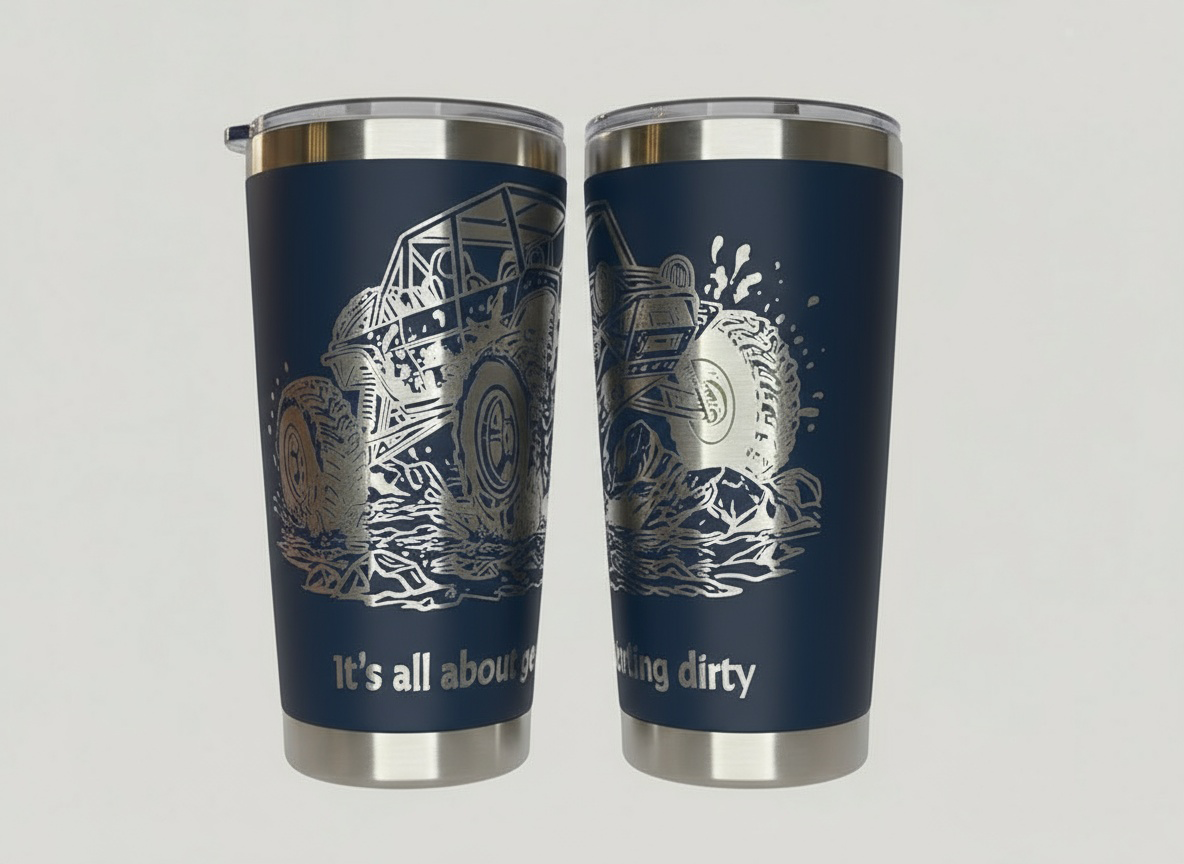 Buggy in Mud 20 Oz. Tumbler