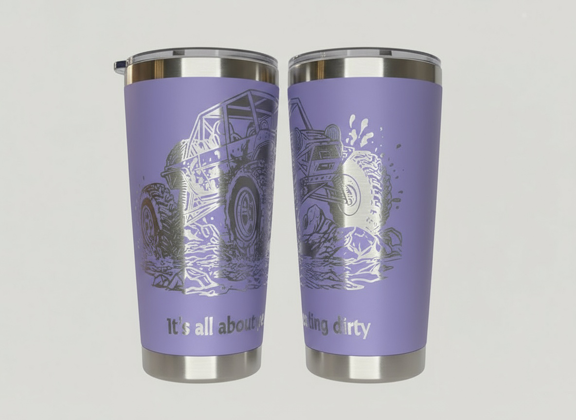 Buggy in Mud 20 Oz. Tumbler