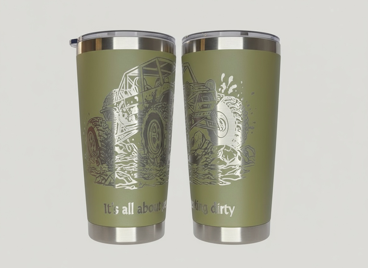 Buggy in Mud 20 Oz. Tumbler