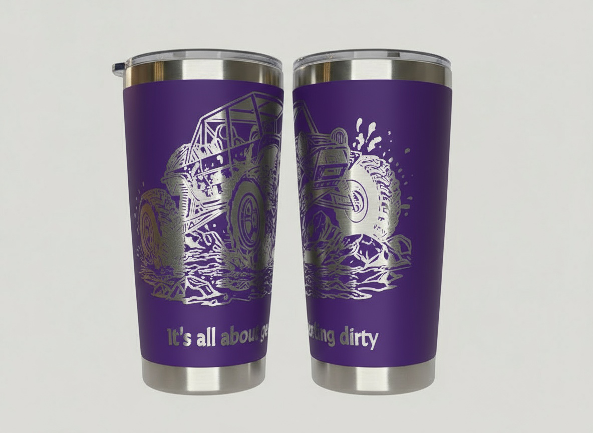 Buggy in Mud 20 Oz. Tumbler