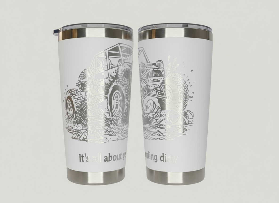 Buggy in Mud 20 Oz. Tumbler