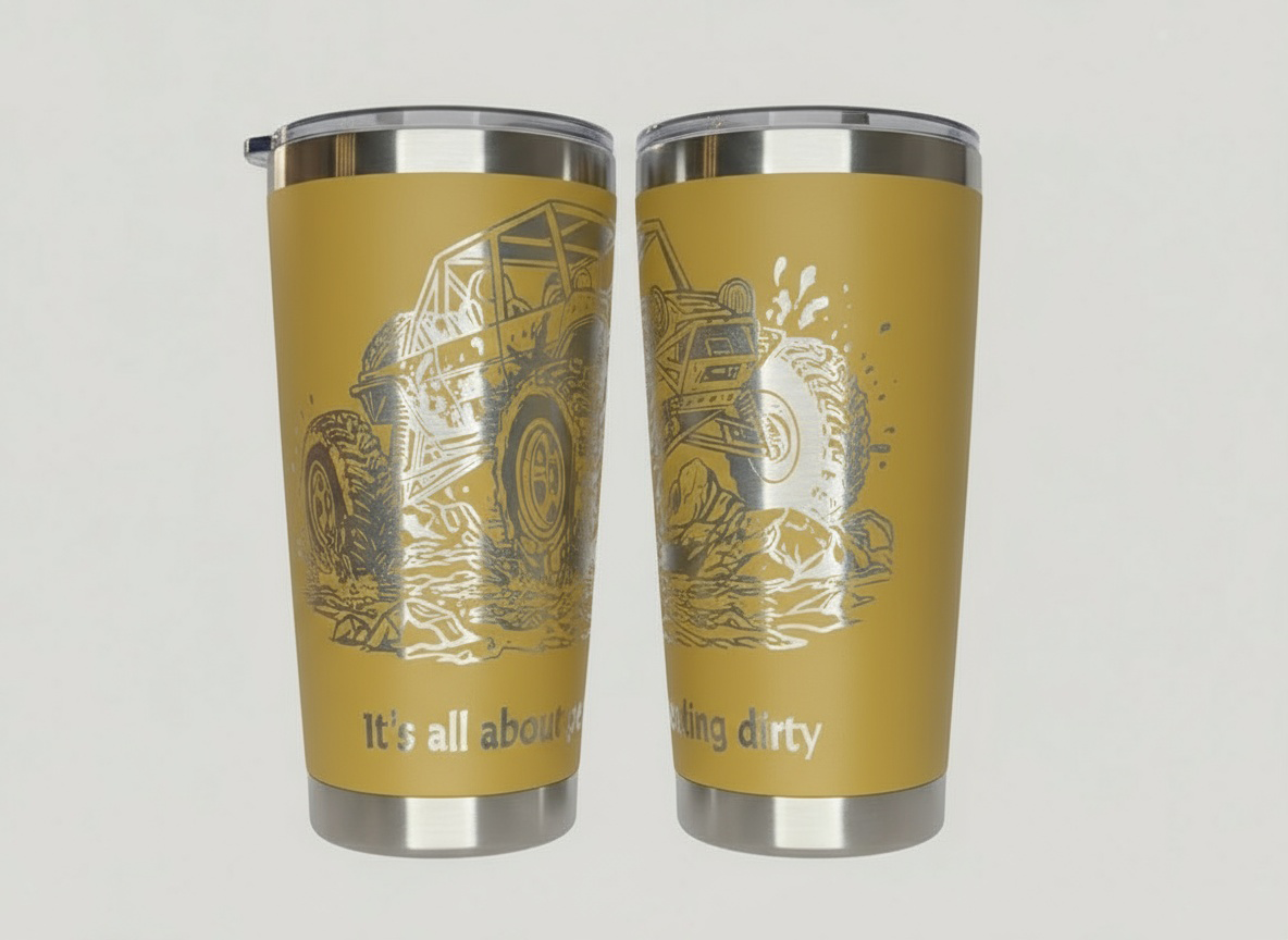 Buggy in Mud 20 Oz. Tumbler