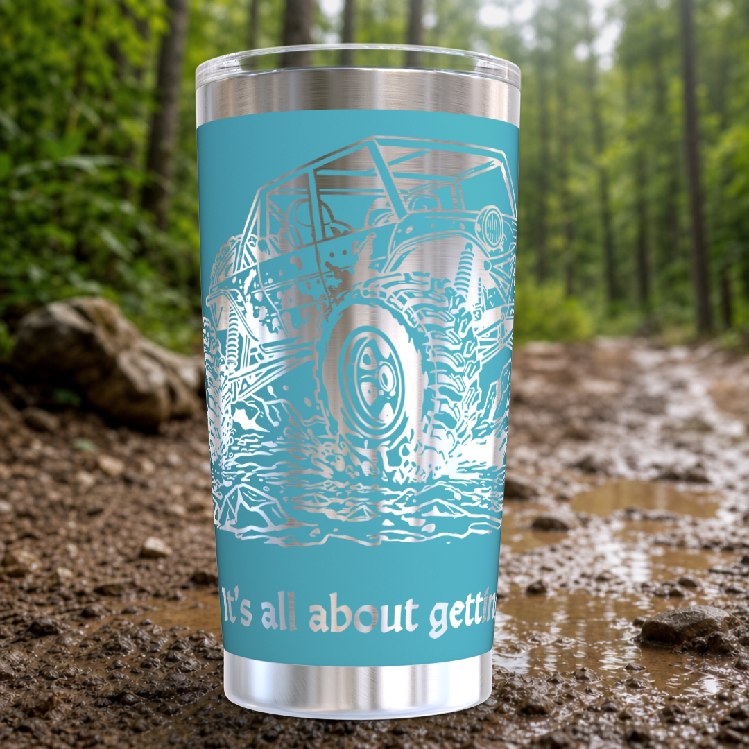 Buggy in Mud 20 Oz. Tumbler