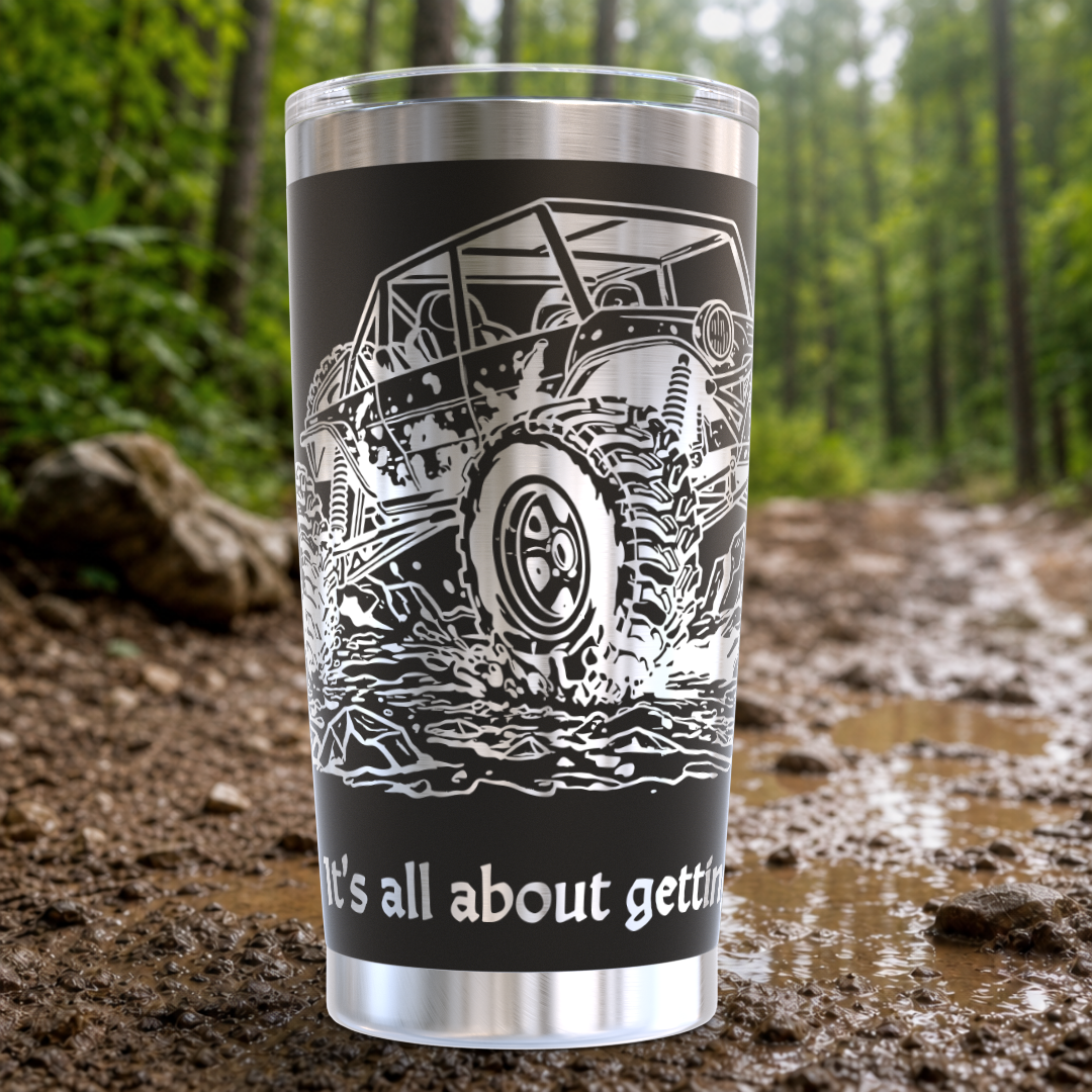 Buggy in Mud 20 Oz. Tumbler