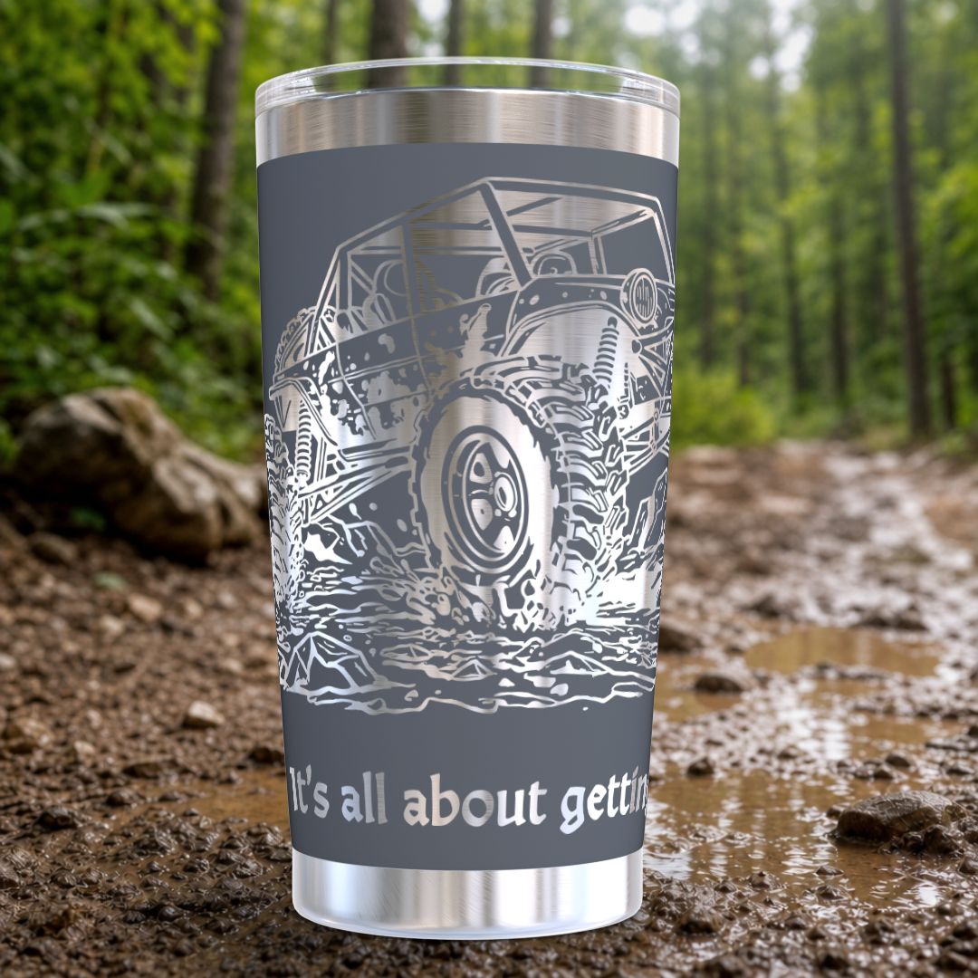 Buggy in Mud 20 Oz. Tumbler