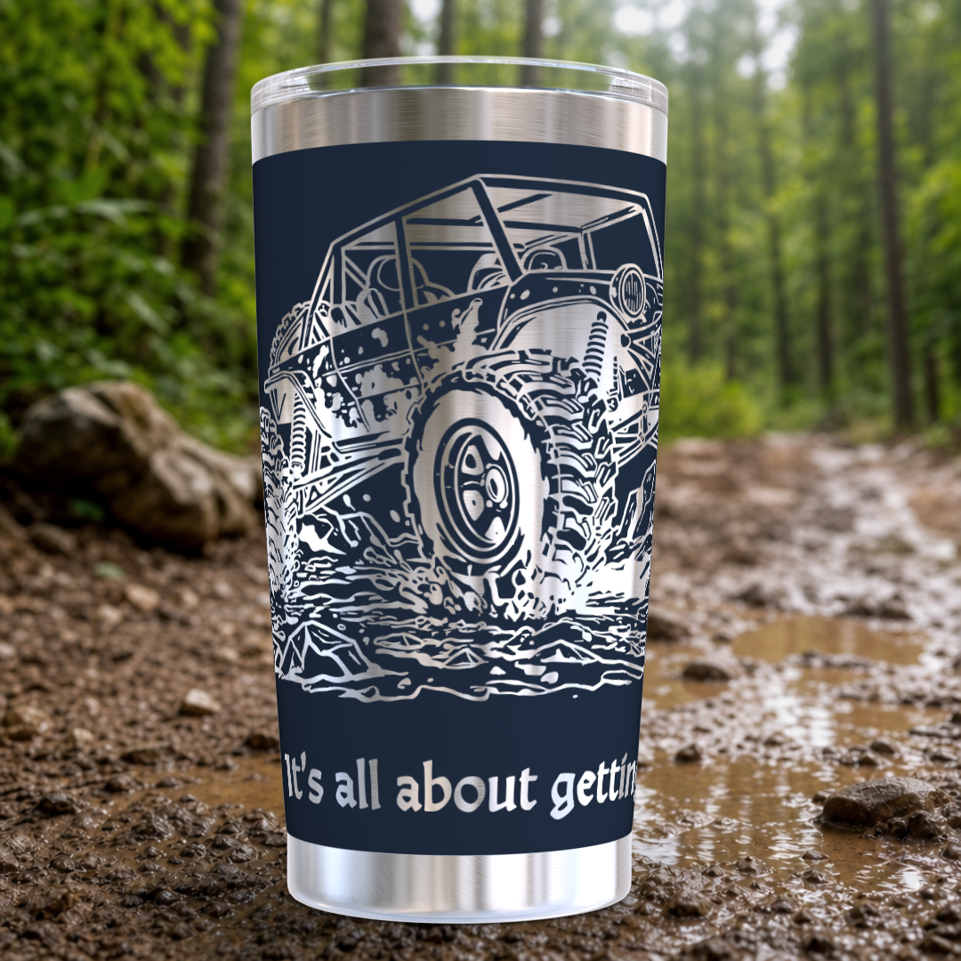 Buggy in Mud 20 Oz. Tumbler