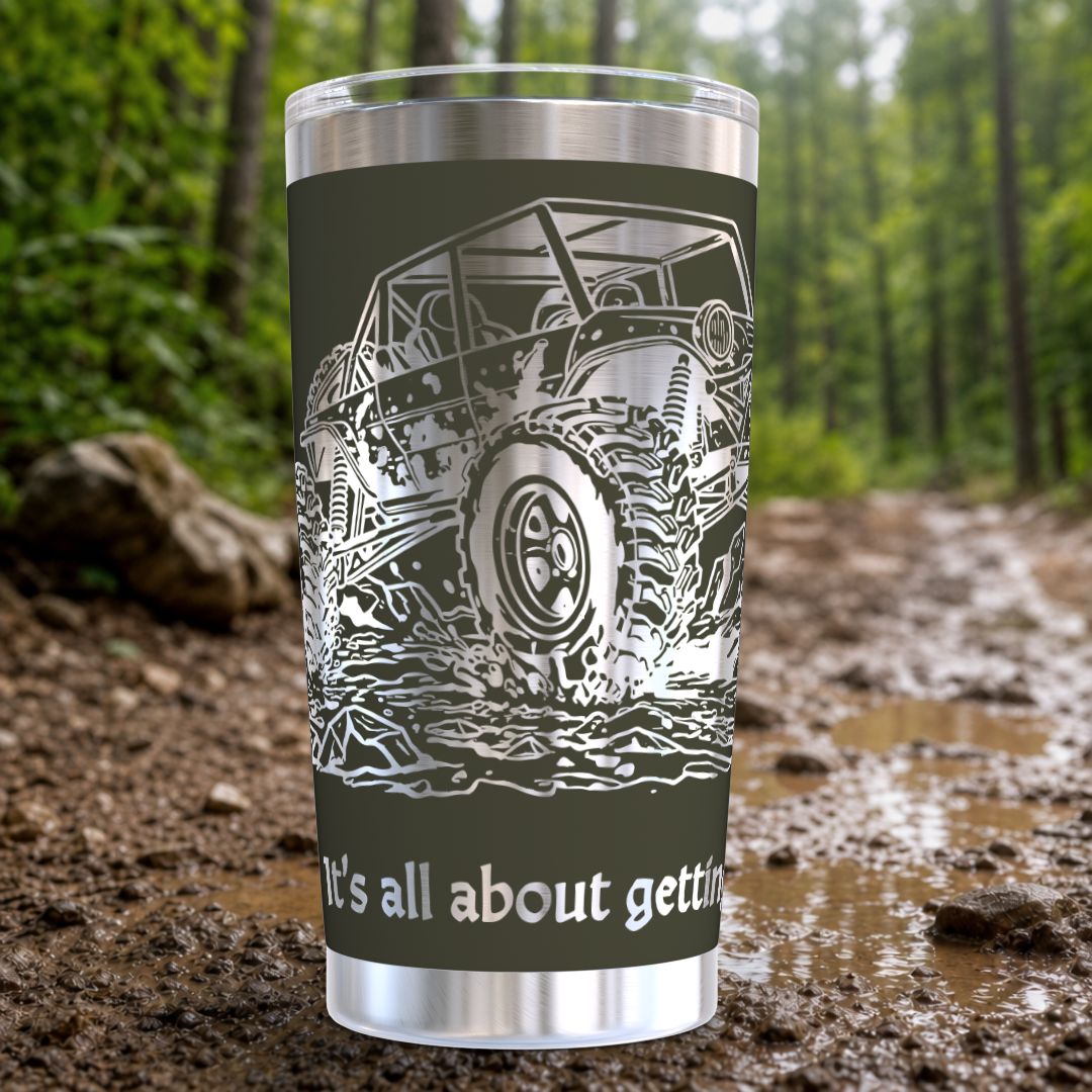 Buggy in Mud 20 Oz. Tumbler
