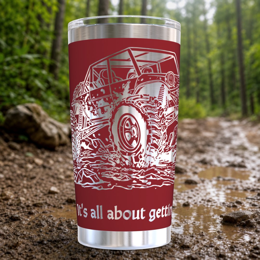 Buggy in Mud 20 Oz. Tumbler